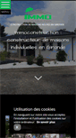 Mobile Screenshot of immoconstruction.fr